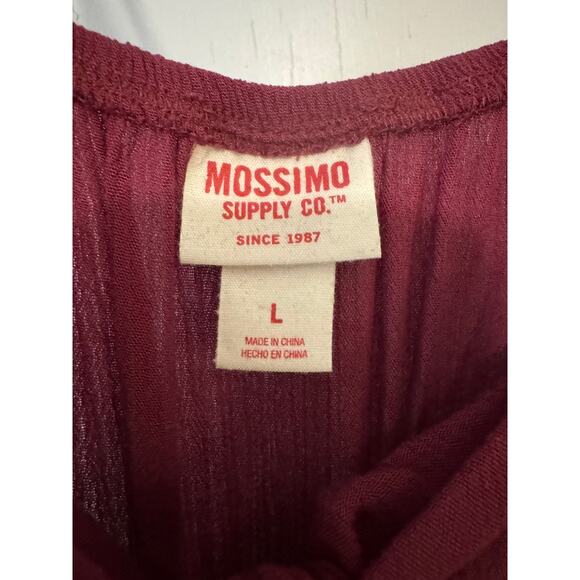 Mossimo Tie Front Romper - Size L - Picture 2 of 2